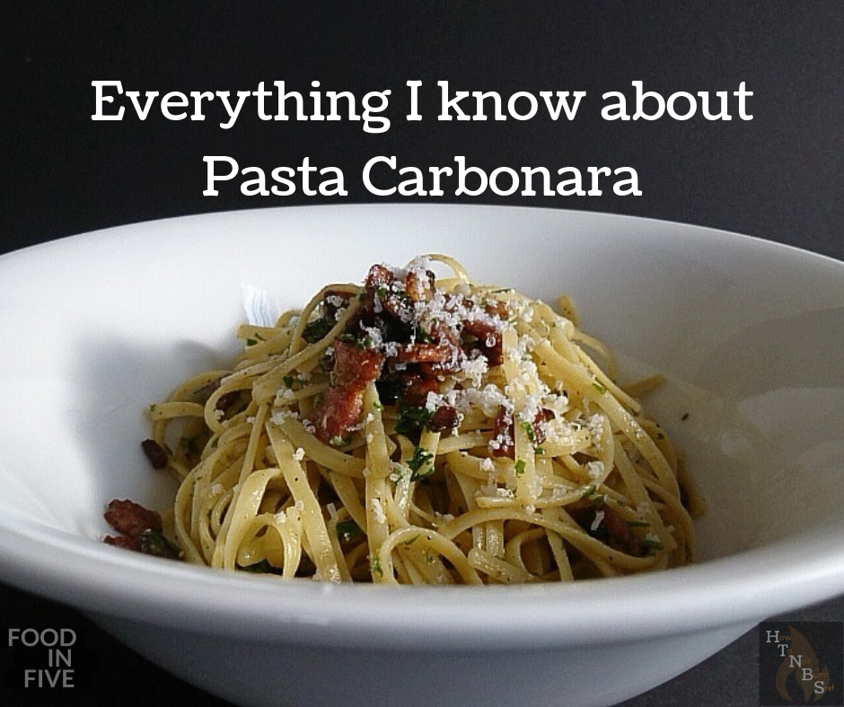 Everything I Know About Pasta Carbonara