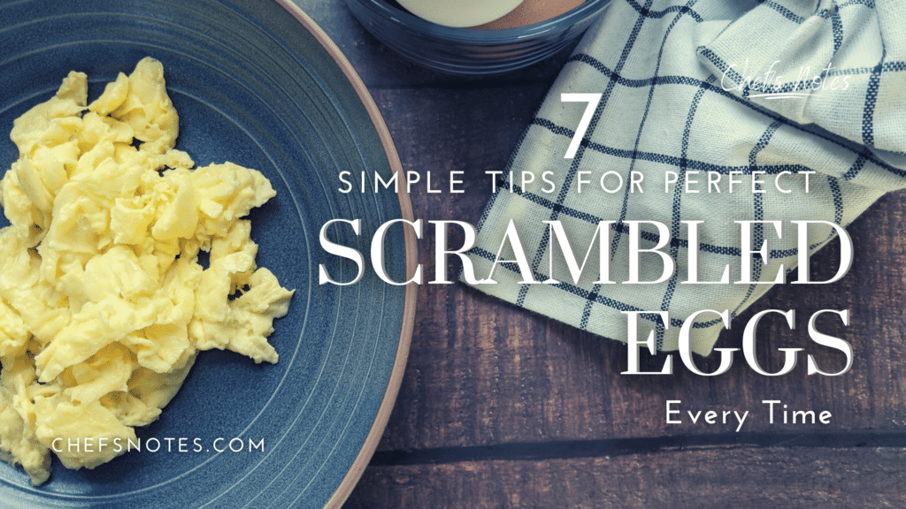 Perfect scrambled eggs

