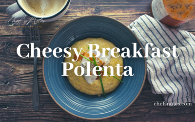 Cheesy Breakfast Polenta