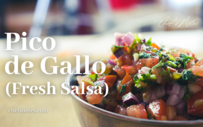 Pico de gallo – What is it, how to make it, and why you should.