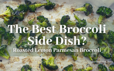 Roasted Lemon Parmesan Broccoli