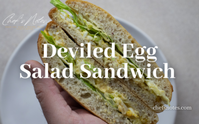 Devilled Egg Salad Sandwiches