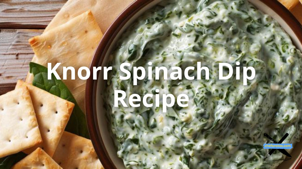 Knorr Spinach Dip with Crackers