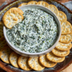 Knorr Spinach Dip with crackers